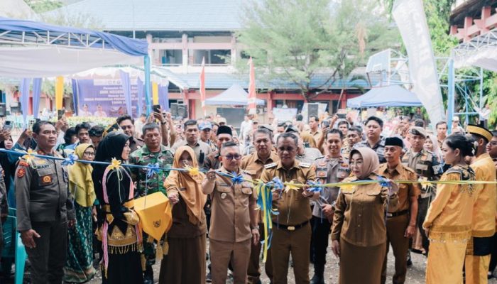 Gubernur Sulteng Anwar Hafid, Resmikan Gedung Baru SMKN 1 Luwuk