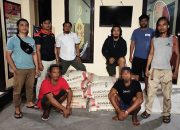 Diciduk Dua Terduga Pencurian Material Proyek Desa Sumoli, 1 Orang Dalam Pengejaran Polisi. 