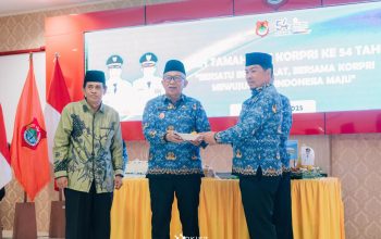 Rangkaian HUT ke-54 KORPRI di Banggai Berlangsung Khidmat : Penyerahan SK P3K Hingga Ramah Tamah
