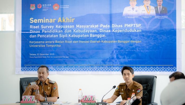 Gelar Survey Kepuasan Masyarakat, Pemda Banggai Siap Tingkatkan Kualitas Pelayanan