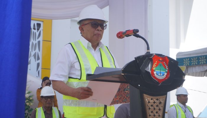 Wakil Bupati Banggai, Bacakan Sambutan Menteri PUPR Pada Upacara Hari Bakti PU ke-80