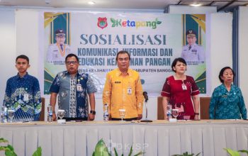 Edukasi Keamanan Pangan Berlanjut, Pemkab Banggai Apresiasi Pelaku Usaha Berkualitas