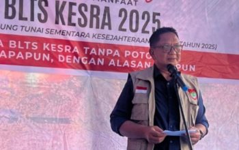 Kadis Sosial Banggai Resmikan Penyaluran Bantuan Langsung Tunai Sementara (BLTS) dan Kesejahteraan Masyarakat (Kesra) di Luwuk