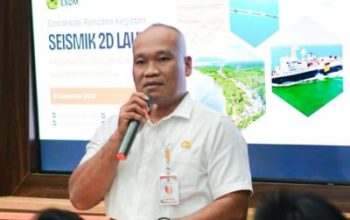 Mewakili Bupati, Kadis PUPR Banggai Buka Sosialisasi Survey Seismik 2D Laut di Luwuk