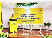 Muda ke VI DPD II Partai Golkar di Gelar di Kabupaten Tojo Una Una