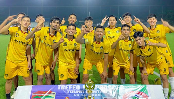 TROFEO MINI SOCCER 1 MENYEMARAKKAN PERINGATAN HUT TOJO UNA UNA KE 22 TAHUN 2025  DITANAH RANTAU