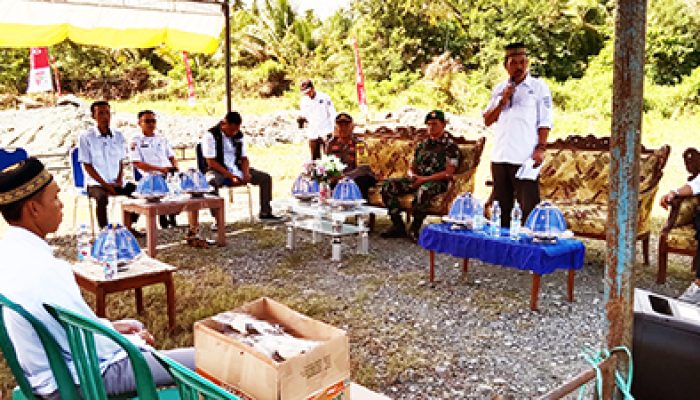 Pembangunan Fasiltas  Koperasi Merah Putih Kelurahan Bonerato Kecamatan Ampana Kota Dimulai  