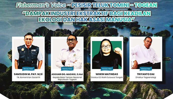 Yayasan Toloka akan gelar (FGD) Fisherman’s Voice Pesisir Teluk Tomini-Togean