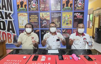 Kembali, Satresnarkoba Polres Morowali Utara Amankan Empat Pengedar Narkoba dan Sita 26 Paket Shabu