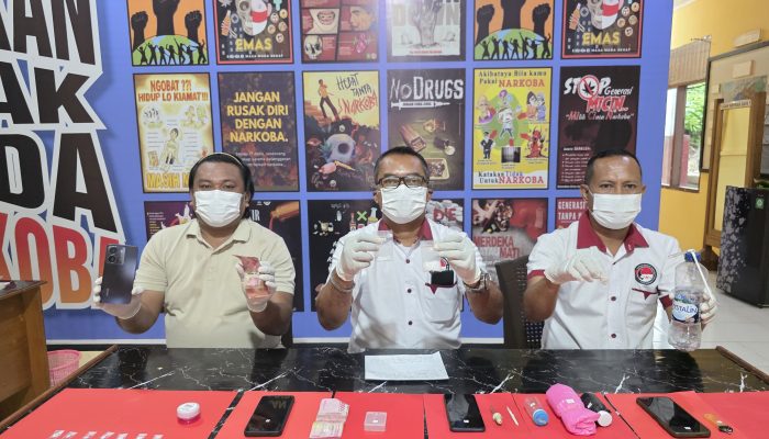 Kembali, Satresnarkoba Polres Morowali Utara Amankan Empat Pengedar Narkoba dan Sita 26 Paket Shabu