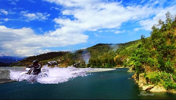 Wujudkan Sinergitas  Saat Pelepasan Riders “Trail Adventure Jelajah Alam Sungai Bongka”