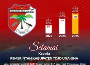 Pemda  Tojo Una-Una Berhasil Meraih Predikat Baik Hasil Pemantauan SPBE Tahun 2025