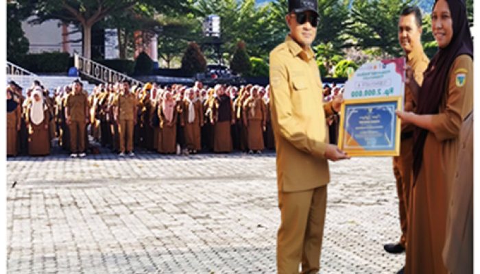 Penghargaan Mendagri diraih Pemlur  Dondo Barat  Dalam Menurunkan Angka Stunting