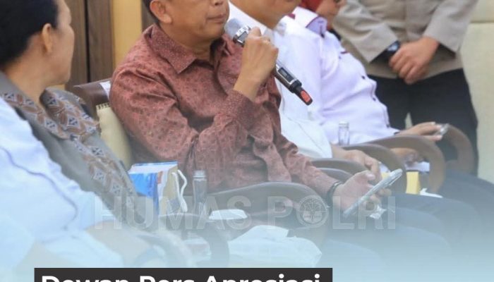 Totok Suryanto : Keterbukaan POLRI   Menerima Kritik Publik Adalah Perubahan Paradikma Yang Semakin Adadtif  Dan Responsif