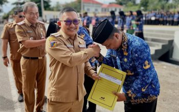 Bupati Banggai Serahkan SK PPPK Paruh Waktu, Kepada 3.928 Pegawai