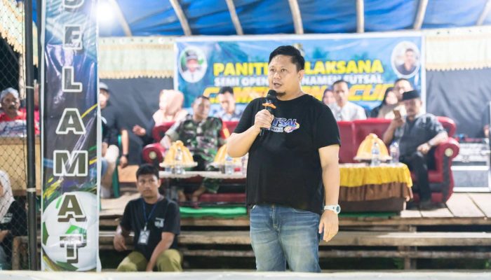 Ketua Afkab Banggai Tutup Secara Resmi, Semi Open Turnamen Futsal Cemerlang Cup 2026