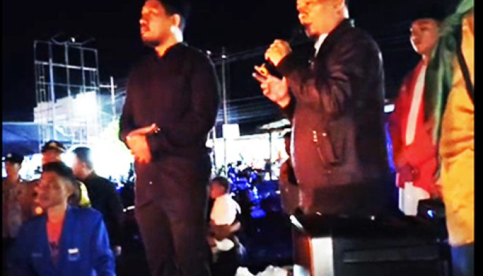 Ketua DPRD Tojo Una Una Melepas Pawai 1000 Obor Sambut Bulan Suci Ramdhan 1447 H.