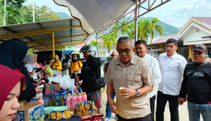 Wakil Bupati Banggai Hadiri Gerakan Pangan Murah Serentak Nasional Jelang HKBN 2026