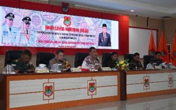 Sekda Banggai Pimpin Rakor High Level Meeting TPID dan Satgas Saber Pangan, Jelang Ramadhan 1447 H dan Imlek 2026