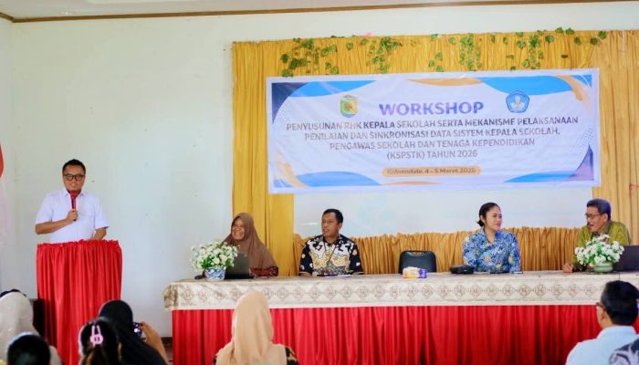 Workshop RHK 2026, Bupati Morut Tekankan Peran Sentral Kepala Sekolah Dalam Peningkatan Mutu Pendidikan