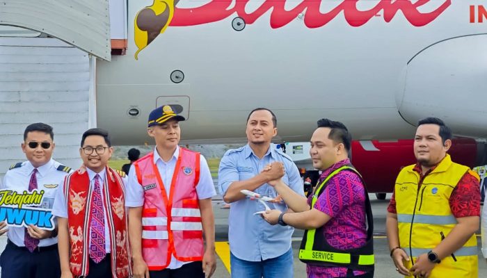Maskapai Batik Air Resmi Layani Rute Luwuk–Jakarta PP, Pariwisata Banggai Diharapkan Makin Menggeliat