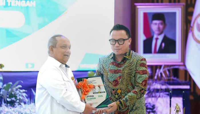 Bupati Morut Serahkan LKPD 2025 ke BPK, Bidik Opini WTP Keenam Berturut-turut