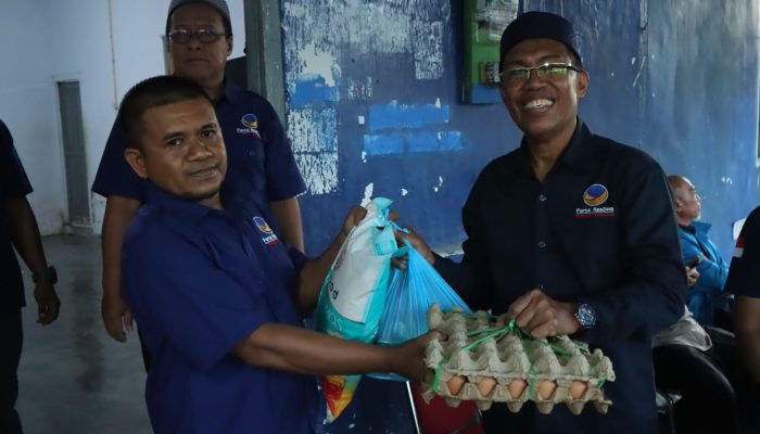 DPD Partai NasDem Tojo Una-Una Gelar Konsolidasi dan Buka Puasa Bersama, Serahkan 142 Paket Sembako