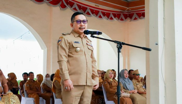 Pimpin Apel Gabungan, Bupati Amirudin Perintahkan Jajarannya Percepat Program Pembangunan