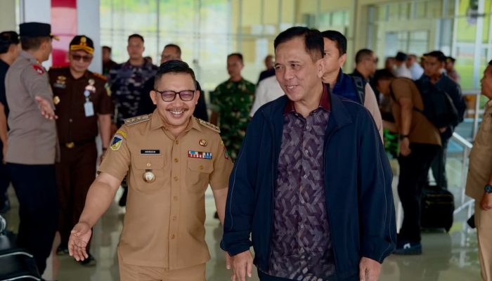 Kapolres dan Bupati Banggai, Sambut Hangat Kedatangan Kapolda Sulteng di Luwuk