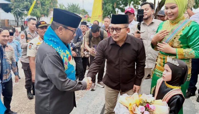 Mendes PDT Lakukan Kunjungan Kerja ke Banggai, Tinjau Koperasi Desa Merah Putih di Bubung
