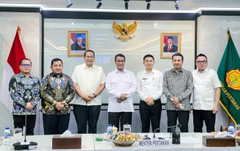 Bupati Morut Minta Bantuan Menteri Pertanian Rampungkan Irigasi Ula