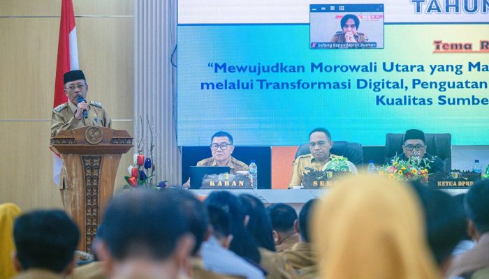 Dorong Transformasi Digital dan SDM Unggul, Wakil Bupati Buka Musrenbang RKPD Morowali Utara Tahun 2026