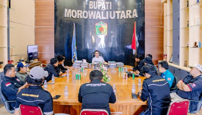 Terima Langsung Aspirasi Buruh di Ruang Kerja, Bupati Morowali Utara Tegaskan Keberpihakan Pada Pekerja