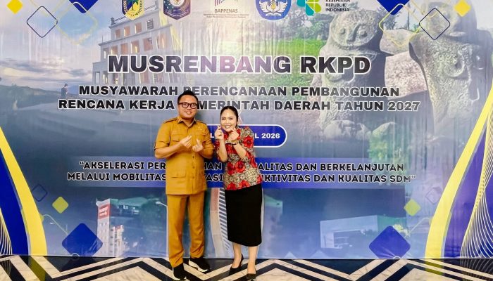 Bupati Delis Dan Senator Febriyanthi Hongkiriwang, Kompak Hadiri Musrenbang Sulteng 2026