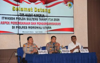 Irwasda Polda Sulteng Buka Kegiatan Audit Kinerja Tahap I T.A 2026 di Polres Morowali Utara