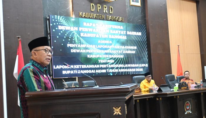 Pemda Banggai Siap Tindak Lanjuti Rekomendasi DPRD Atas LKPJ 2025