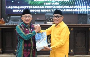 DPRD Banggai Sampaikan Rekomendasi LKPJ Bupati 2025 Dalam Rapat Paripurna