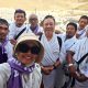 Jemaah Haji Tojo Una Una Sedang Bersiap Meninggalkan Mina