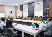 Bupati Tojo Una Una menerima kunjungan Jajaran Kanwil Kementerian HUkum Sulteng