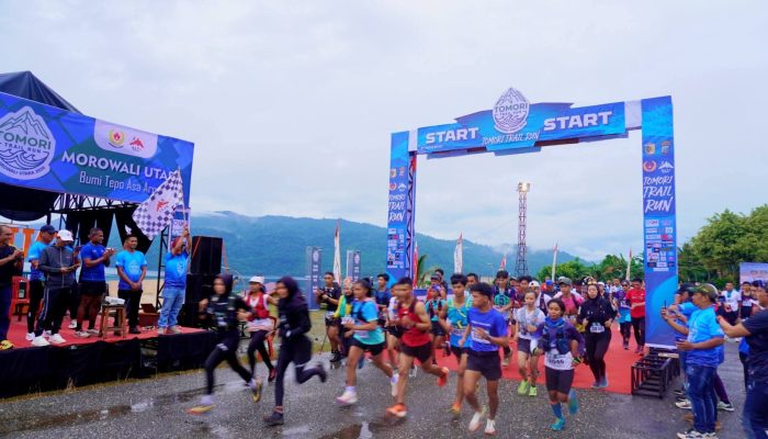 Tomori Trail Run Perdana di Morowali Utara Resmi Digelar, Eksplor Keindahan Alam