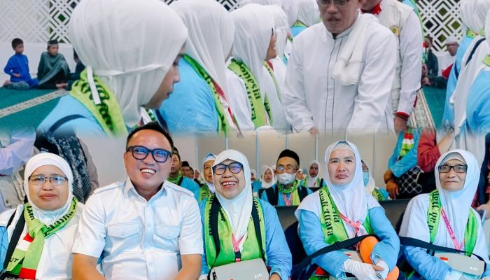 Bupati dan Wakil Bupati Lepas Jamaah Haji Morowali Utara, Titip Doa Untuk Daerah dan Keselamatan Perjalanan