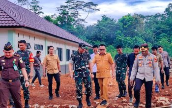 Pangdam XXIII/Palaka Wira Tinjau Yon TP 825/GYS di Morowali Utara, Delis Hehi: Simbol Penguatan Pertahanan dan Kepercayaan Bagi Daerah