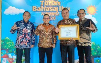 Komitmen Pelestarian Bahasa Daerah, Pemkab Banggai Diganjar Penghargaan Dari Kemendikdasmen