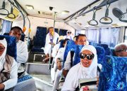 Rombongan JCH Kabupaten Tojo Una Una Sedang Menuju ARMUZNA