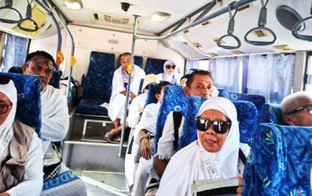 Rombongan JCH Kabupaten Tojo Una Una Sedang Menuju ARMUZNA