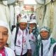 Rombongan Haji Gorontalo Kloter 28 UPG  Telah Selesai Melontar Jumrah  Rangkaian Nafar Awal 
