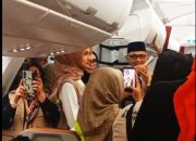 MENTERI HAJI DAN UMRAH RI.MELEPAS JCH KOLOTER 10 BPN