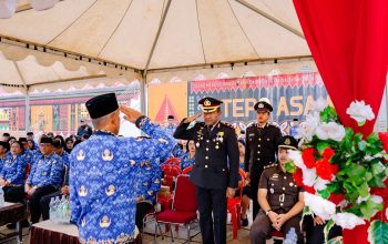 Kompol Charles Karimar Pimpin Upacara Hari Lahir Pancasila di Morut