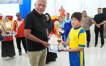 Bupati Banggai Laut Sofyan Kaepa, Resmi Tutup O2SN Tingkat SD dan SMP Tahun 2026