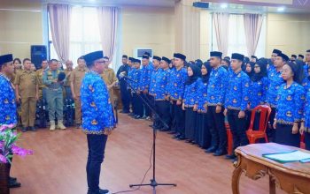 Bupati Delis Lantik dan Ambil Sumpah 421 ASN, 399 CPNS Resmi Jadi PNS di Morowali Utara